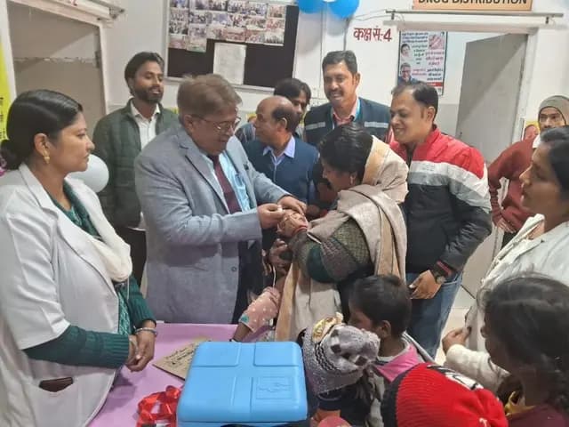 Sonbhadra News : 1.9 लाख बच्चों को दी गई जिंदगी के दो बूंद की खुराक 