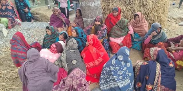 Gazipur news : मशीन में शॉल फंसने से किसान की मौत