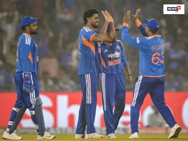 5 वां T20 : भारत ने न्यूजीलैंड को 46 रनों से हराकर सीरीज पर किया कब्जा 