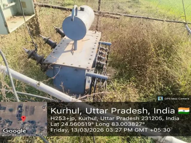 Sonbhadra news : जमीन पर रखा ट्रासफार्मर दुर्घटना को दे रहा दावत, विद्युत विभाग मौन