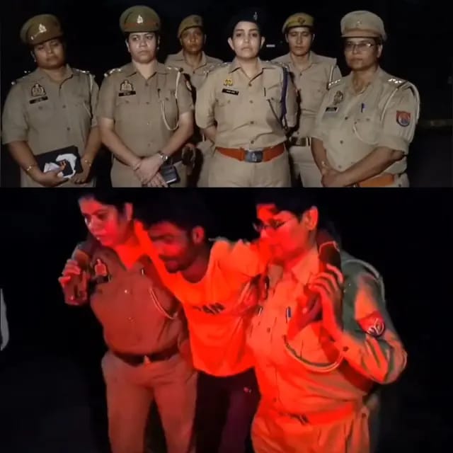 UP News : नवरात्रि में यूपी की महिला पुलिस टीम बनी 'शक्ति', हिस्ट्रीशीटर का किया एनकाउंटर