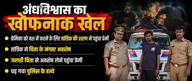UP News : प्रेमिका को वश में करने के लिए प्रेमी उठाया यह खौफनाक कदम, पढ़ें पूरी खबर 