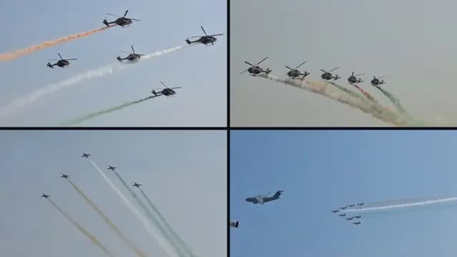 рд╡рд╛рд░рд╛рдгрд╕реА рдореЗрдВ тАШрд╡рд┐рдВрдЧреНрд╕ рдУрд╡рд░ рдЧрдВрдЧрд╛тАЩ рдХрд╛ рднрд╡реНрдп рдЖрдпреЛрдЬрди, рдЧрдВрдЧрд╛ рдХреЗ рдКрдкрд░ рдЧрд░рдЬреЗ рд░рд╛рдлреЗрд▓, рд╕реБрдЦреЛрдИ рдФрд░ рддреЗрдЬрд╕